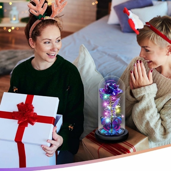 Unique Rose In the Glass Gift - Picture 2 of 6